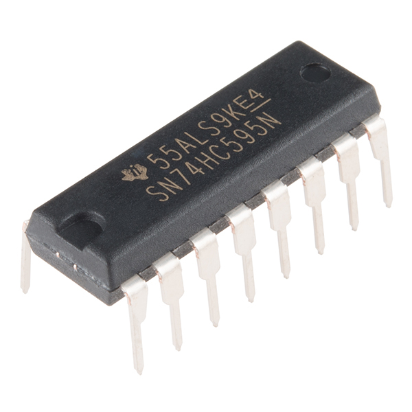 Shift Register 8-Bit - SN74HC595(COM-13699)
