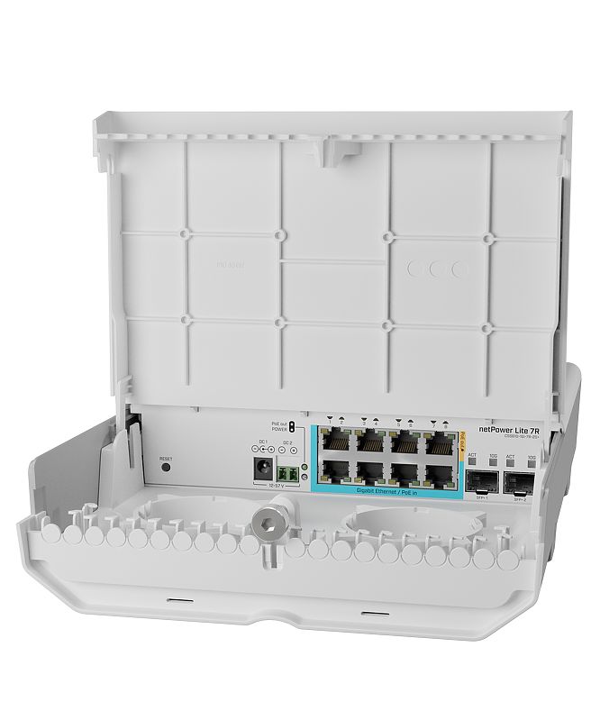 Δικτυακά :: Switch :: Managed :: MikroTik CSS610-1Gi-7R-2S+OUT ...
