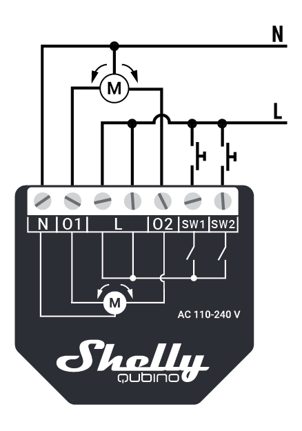 Ζήστε Έξυπνα! :: Shelly :: Shelly Qubino Wave Shutter