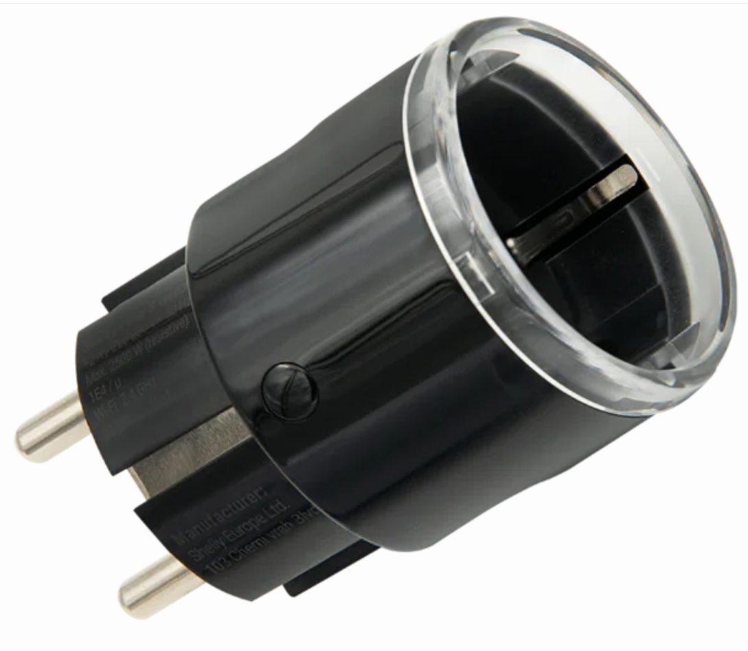 Sherry Plug Ζήστε Έξυπνα! :: Shelly :: Shelly Plug S Gen3 Black