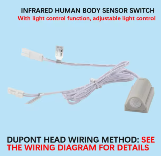 Ηλεκτρονικά :: Infrared Switch with Light Control Human Body Sensor ...