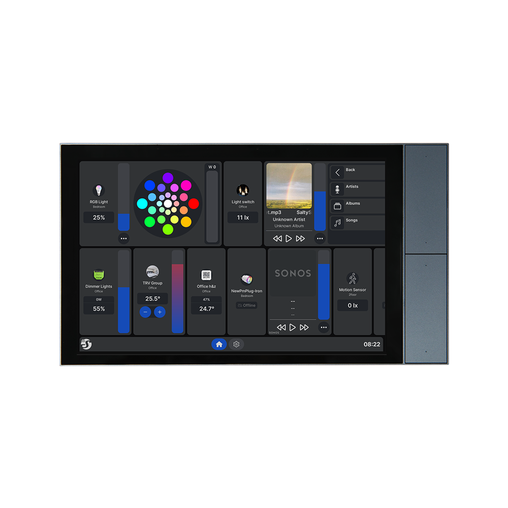 930xl Display Module Ζήστε Έξυπνα! :: Shelly :: Shelly Wall Display XL Black